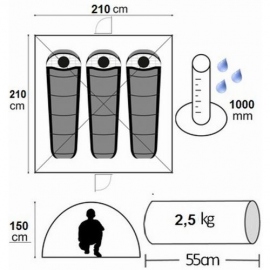 Tents Tent TAHITI 2