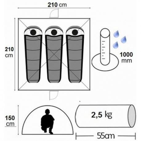 Αντίσκηνα / Σκηνές Σκηνή tahiti Αντίσκηνα / Σκηνές Σκηνή tahiti