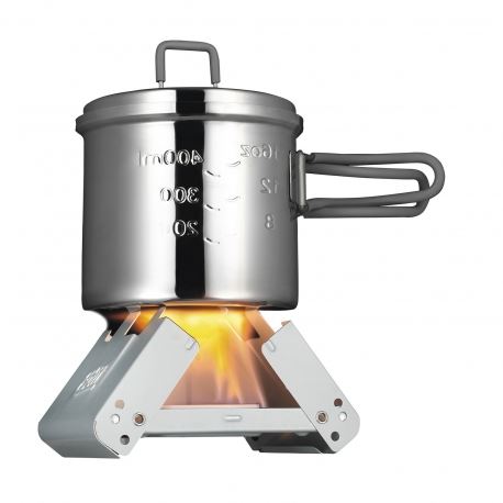 Esbit Pocket Stove with Windshield + 2 x 27 g