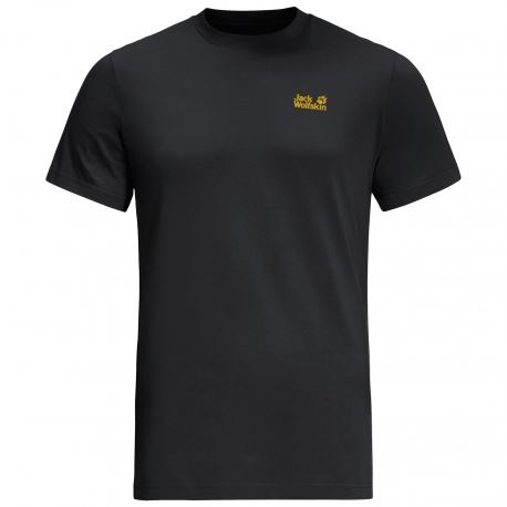 Jack Wolfskin Men's Essential T-Shirt Black