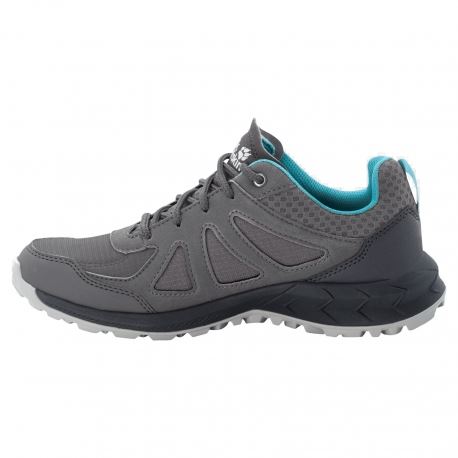 Boots - Hiking Shoes Jack Wolfskin Women's Woodland 2 Texapore Low Grey