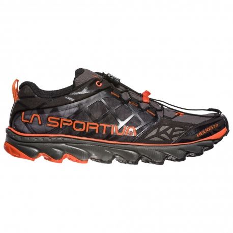 La Sportiva Men's Helios 2.0 Black Tangerine