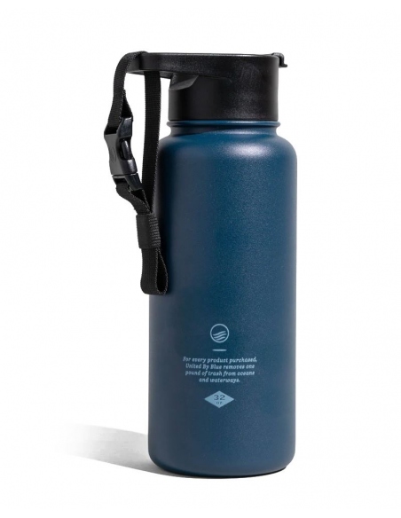 Hydration - Thermos - Bottles Hazy Waves Insulated Steel Bottle 1L