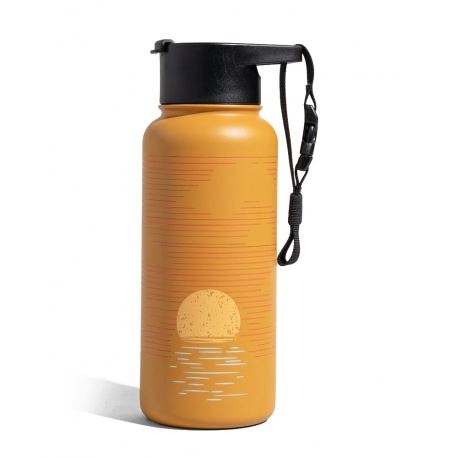 Caramel Horizon Insulated Steel Bottle 1L