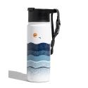 Hydration - Thermos - Bottles Hazy Waves Insulated Travel Mug 500ml