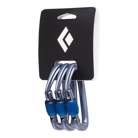 Κρίκοι Ασφαλείας Black Diamond HotForge Screwgate Carabiner 3-pack