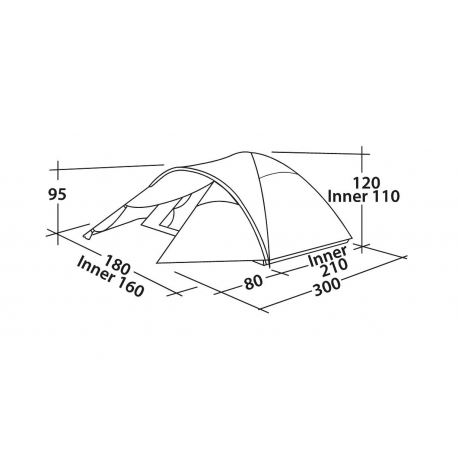 Tents Easy Camp Quasar 300 Rustic Green