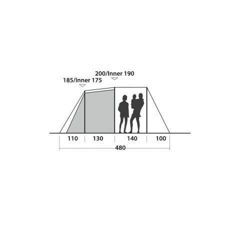 Αντίσκηνα / Σκηνές Easy Camp Huntsville 500 Tent
