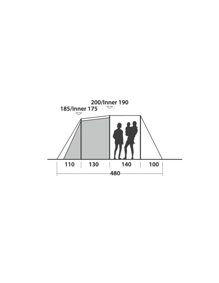 Αντίσκηνα / Σκηνές Easy Camp Huntsville 500 Tent