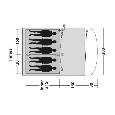 Mountaineering Tents Oakwood 5 Tent