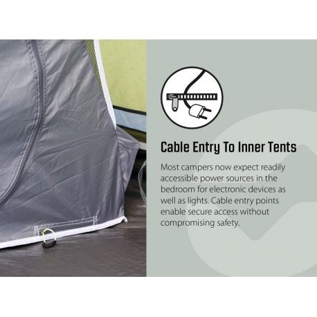 Mountaineering Tents Outwell Oakwood 5 Tent