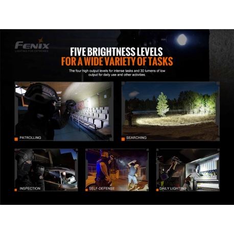 Flashlights Fenix TK20R V2.0 Rechargeable Tac 3000 Lumens