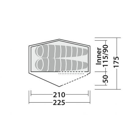 Αντίσκηνα Ορειβασίας Robens Starlight 2 Tent