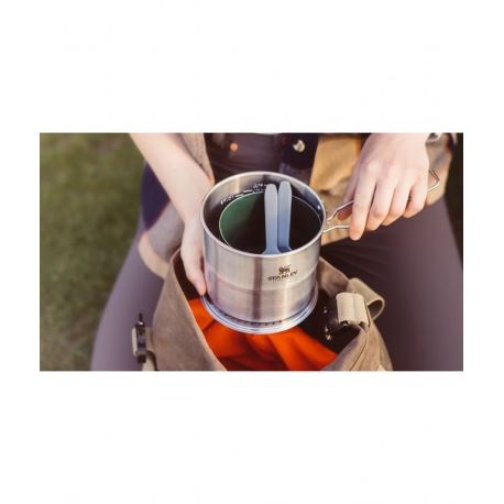 Cook Sets - Food Jars Stanley Adventure Stainless Cookset For Two 1L