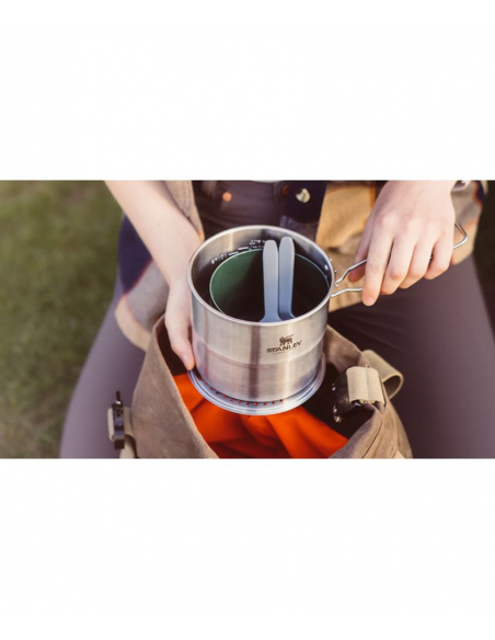 Cook Sets - Food Jars Stanley Adventure Stainless Cookset For Two 1L