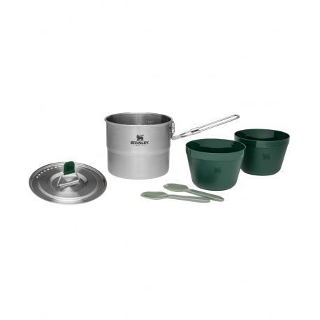 Σκεύη μαγειρέματος - Φαγητοδοχεία Stanley Adventure Stainless Cookset For Two 1L