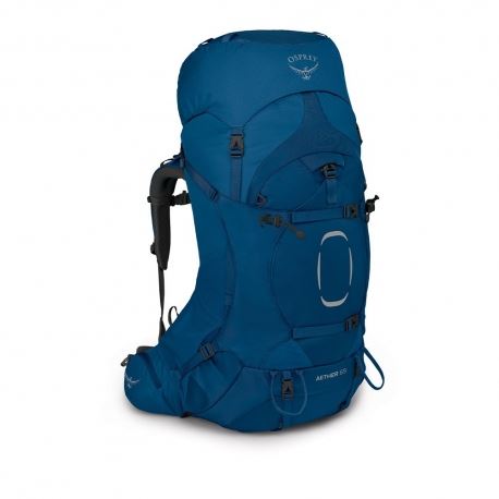Σακίδια Ορειβατικά Osprey Aether 65 Deep Water Blue