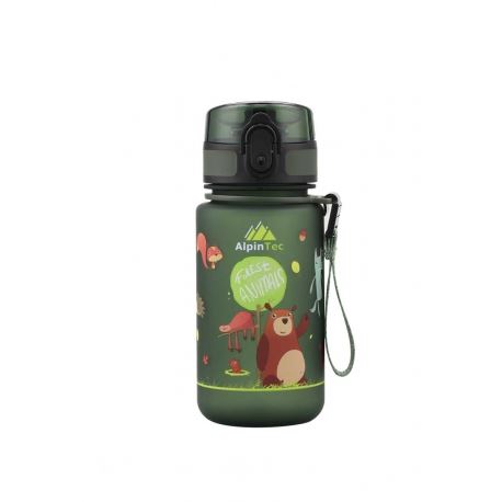 AlpinTec Kids Water Bottle 350ml Forest Animals