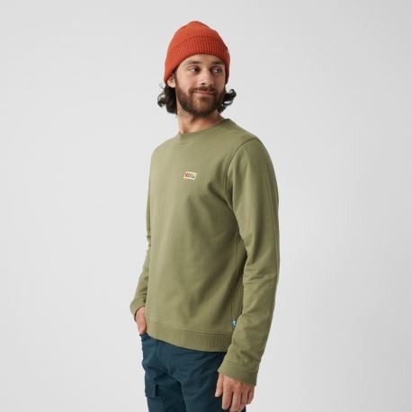 Μακρυμάνικες Fjallraven Men's Vardag Sweater Arctic Green