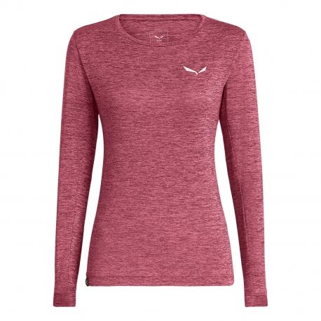 Salewa Women's Puez Melange Dry Tee Pink