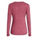 Sweatproof Salewa Women's Puez Melange Dry Tee Pink