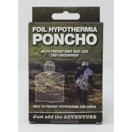 Ponchos Emergency Foil Poncho