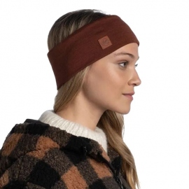 Κορδέλες Κεφαλής Buff Merino Wide Headband Solid Sienna 2