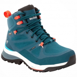 Boots - Hiking Shoes Jack Wolfskin Women's Force Striker Texapore Mid Blue 2