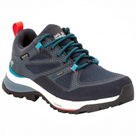 Boots - Hiking Shoes Jack Wolfskin Women's Force Striker Texapore Low Blue 2