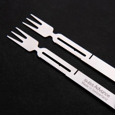 Swiss Advance Saiga BBQ Tongs & Forks Small