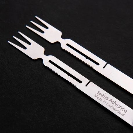 Μαχαιροπίρουνα - Εργαλεία Swiss Advance Saiga BBQ Tongs & Forks Small