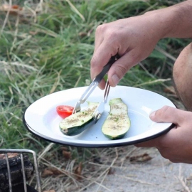 Cutlery Swiss Advance Saiga BBQ Tongs & Forks Small 2