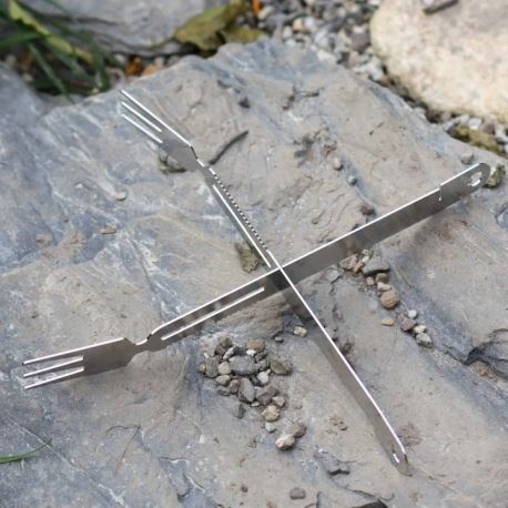 Cutlery Swiss Advance Saiga BBQ Tongs & Forks Small