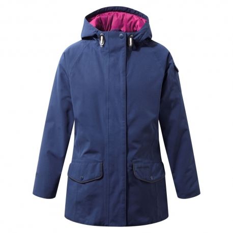 Craghoppers Girls 250 Jacket Night Blue