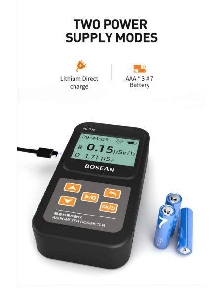 Miscellaneous Bosean Radiation Detector FS-600