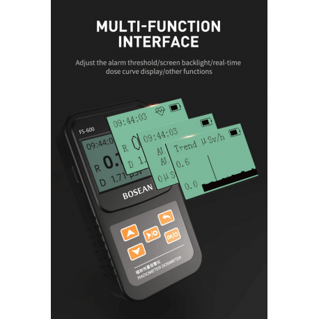 Miscellaneous Bosean Radiation Detector FS-600