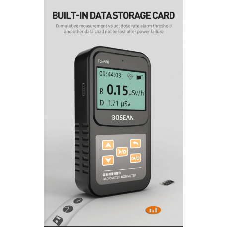 Miscellaneous Bosean Radiation Detector FS-600