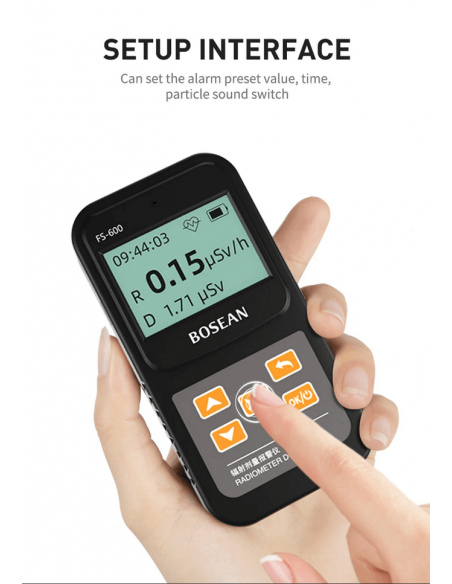 Διάφορα Μετρητής Ραδιενέργειας Bosean FS-600