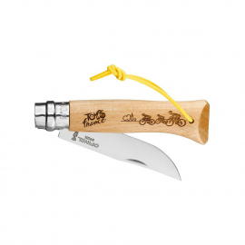 Pocketknifes Opinel No 8 Inox Engraved Tour de France 2