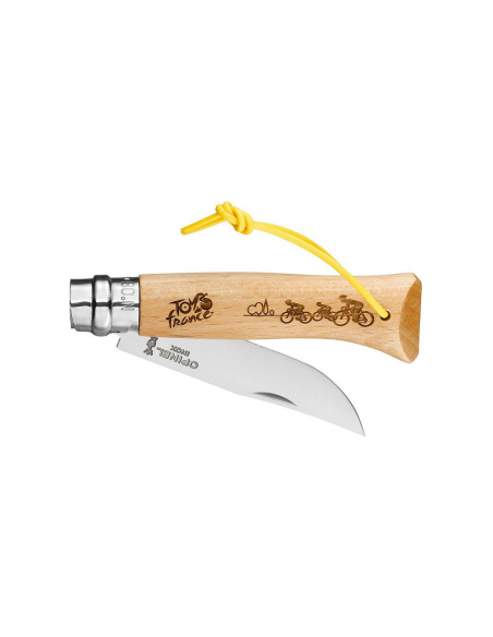 Σουγιάδες Opinel No 8 Inox Σκαλιστός Tour de France