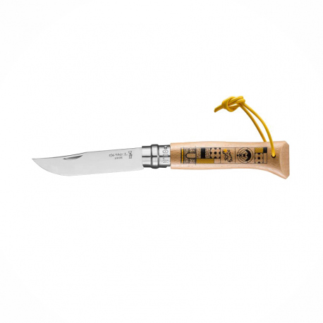 Pocketknifes Opinel No 8 Inox Tour de France