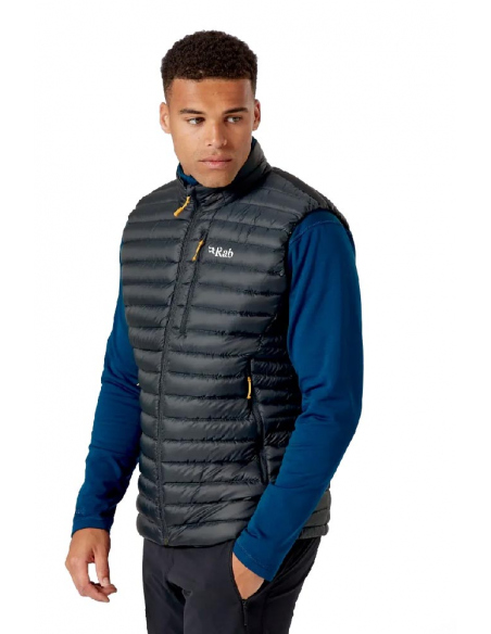 Vests Rab Men's Microlight Down Vest Beluga