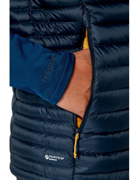 Vests Rab Men's Microlight Down Vest Beluga