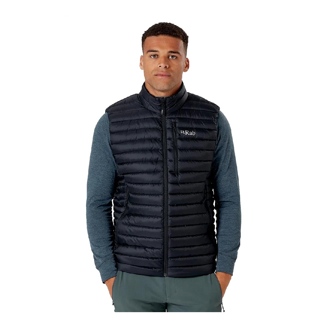 Rab men's microlight down vest online