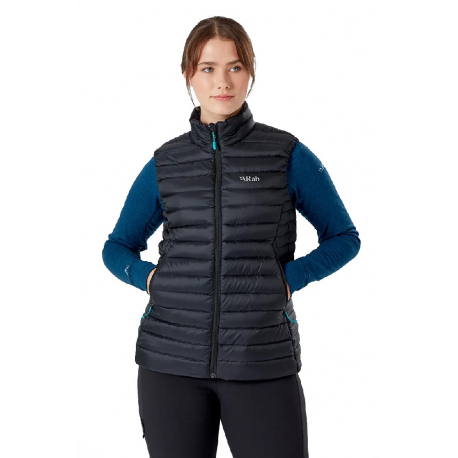 Vests Rab Women's Microlight Down Vest Black
