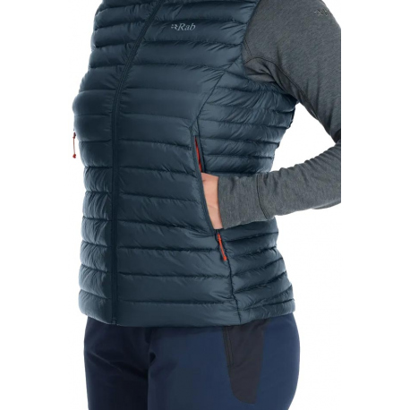 Vests Rab Women's Microlight Down Vest Black