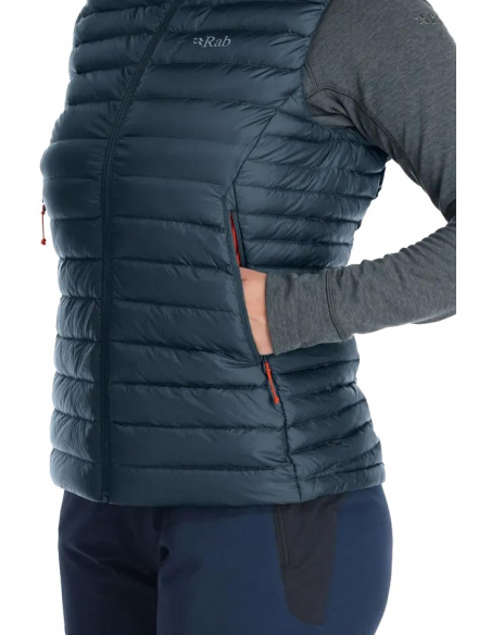 Vests Rab Women's Microlight Down Vest Black