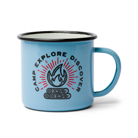 Mugs - Cups Camp Explore Discover Enamel Mug 0.33L