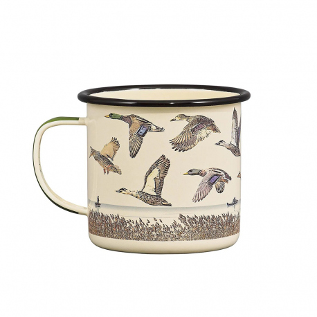 Great Outdoors Lake & Ducks Enamel Mug 0.5L