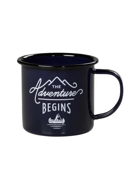 Mugs - Cups Navy Adventure Begins Enamel Mug 0.33L